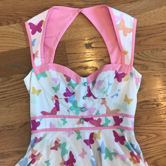 GORGEOUS Hi Low Butterfly Dress - Picture 3 of 8